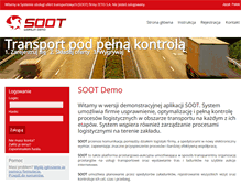 Tablet Screenshot of demo.soot.pl